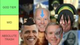 US Presidents Make an Avatar: The Last Airbender Tier List