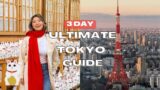 Ultimate Japan Travel: 3 Days in Tokyo vlog + useful tips