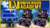 Universus Academy Opens MHA CCG Set 4: League of Villains Boxes