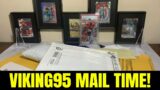 Vikings95 Football Card Mail Time! Some Sweet New PC Football Card Additions!