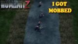 W T H ? | I Got Mobbed By A Hord | Humanitz | Gameplay  | Lets Play