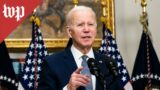WATCH: Biden delivers remarks after meeting with British and Australian prime ministers