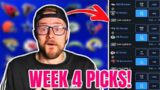 WE PICKED EVERY NFL GAME FOR NFL WEEK 4!! Get Ready for Some Big Upsets!