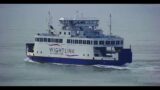 WIGHTLINK (WIGHT SUN) ON THE WAY TO FALMOUTH FOR A REFIT 07/03/2023