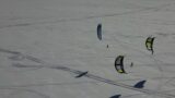 WYC Snowkiting Fleet #1 on Sunday, Feb 26