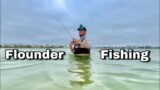Wade Fishing the Galveston Island State Park for FLOUNDER!!!