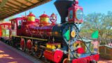 Walt Disney World Railroad Full Ride 2023 | Magic Kingdom Orlando Florida