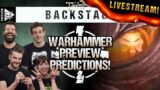 Warhammer Preview Predictions Livestream – Last stream from the old studio!!