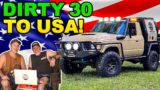 YEARS IN THE MAKING – DIRTY 30 LEAVING! Honest Q&A + Shauno visits LandCruiser factory in JAPAN!