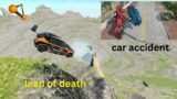 car accident high speed  leap of death  beamng drive