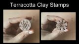 #claystamps | How to make terracotta clay stamps? | #stamps #terracottajewellerymaking #claycraft