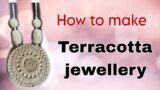 how to make Terracotta jewellery,, #clayjewellery #jwellery #terracottajewellery