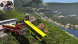 mountain death road drive a passenger bus game@BEST GAMING5