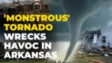 US Tornado Live : Monster Tornado Rips Apart United States' Little Rock Causing Massive Destructions