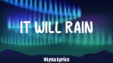 Bruno Mars – It Will Rain (Lyric Video) | Troye Sivan, Taylor Swift,…