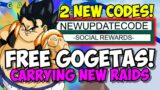 [2 CODES] FREE GOGETAS! ASTD Limited Raid Carries | All Star Tower Defense Update Stream