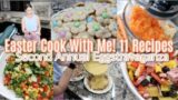 2nd Annual Easter Eggstravaganza! Easter Cook With Me! 11 Recipes! I Did As Much As I Could!