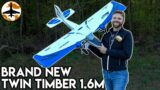 A Nearly INDESTRUCTIBLE Timber – E-flite Twin Timber 1.6m