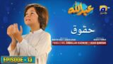 Abdullah Episode 13 | Huqooq – [Eng Sub] Haroon Shahid – Sumbul Iqbal | 4th April 2023