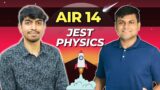 Against All Odds: From Struggle to Success | Dhruva Sharma, JEST Physics AIR14, 2023