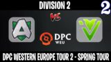 Alliance vs IVY Game 2 | Bo3 | DPC WEU 2023 Spring Tour 2 Division 2 | Spotnet Dota 2