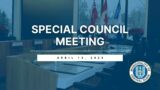 April 13, 2023 – Special Meeting of Council (2023 Budget)