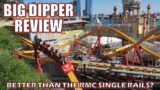 Big Dipper Review, Luna Park Sydney Intamin Hot Racer | Better Than the RMC Single Rails?