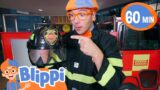 Blippi the Firefighter to the Rescue! | Blippi Learns | Moonbug Kids – Fun Stories and Colors