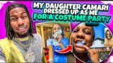 Camari Dressed Up As Me For A Costume Party!