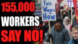 Canadians Take To The Streets As 150,000 Federal Employees Go On Strike