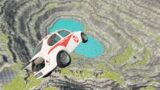 Cars vs Leap of Death Jumps into Blue Water #150 – BeamNG.drive