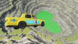 Cars vs Leap of Death Jumps into Green Water #149 – BeamNG.drive