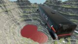 Cars vs Leap of Death Jumps into Red Water #120 – BeamNG.drive