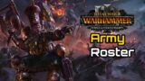 Chaos Dwarf Army Roster – Total War: Warhammer 3 Forge of the Chaos Dwarfs