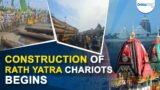 Construction of Rath Yatra Chariots begins
