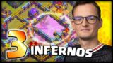 DO NOT let Synthe DONUT 3 INFERNO TOWERS!  ET-Xsports on fire | Clash of Clans Esports