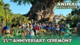 Disney's Animal Kingdom 25th Anniversary Celebration Ceremony