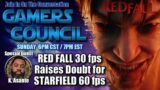 Does RED FALL 30fps Raises Doubt for STARFIELD support for 60fps on XBOX ???