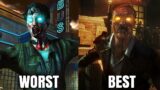 EVERY ZOMBIES MAP RANKED WORST TO BEST (World at War to Vanguard Zombies)