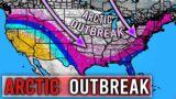EXTREMELY Rare MAJOR Arctic Outbreak on the way! Watch out for FRIGID Temperatures and Severe Storms