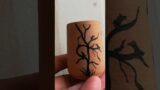 Easy tree painting on terracotta pots #Arttrend #short