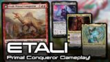 Etali Primal Conqueror vs Ayara vs Dihada vs Zimone and Dina | MTG Commander Gameplay