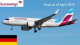 Eurowings Fleet as of April 2023