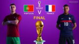FIFA23 WORLDCUP FINAL || PORTUGAL VS FRANCE ||  RONALDO VS MBAPPE/–