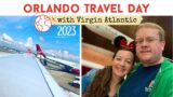 FLORIDA TRAVEL DAY  | Flying to Orlando With Virgin Atlantic | Rosen Inn Lake Buena Vista / 2023