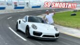 First Drive on the Freedom Factory's NEWLY Paved Turn! Our Twin Turbo Porsche LOVES IT!!!