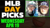 Free MLB Day Picks & Predictions Tuesday 4/19 | Kyle Kirms The Sauce Network