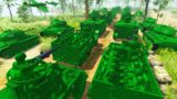Full-Scale Green Army Men Jungle INVASION! – Men of War: Army Men Mod Battle Simulator