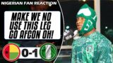 GUINEA – BISSAU 0-1 NIGERIA ( Godfrey – Nigerian Fan Reaction) –  AFCON 2023 QUALIFIER