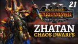 GUNNING DOWN GREASUS | Immortal Empires – Total War: Warhammer 3 – Chaos Dwarfs – Zhatan #21